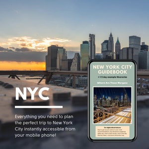 New York City Travel Guidebook (Digital eBook)
