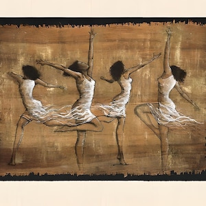 Rejoice by Monica Stewart / African American Art / Black Art / Black Art Gallery / BlackArtbyPBI
