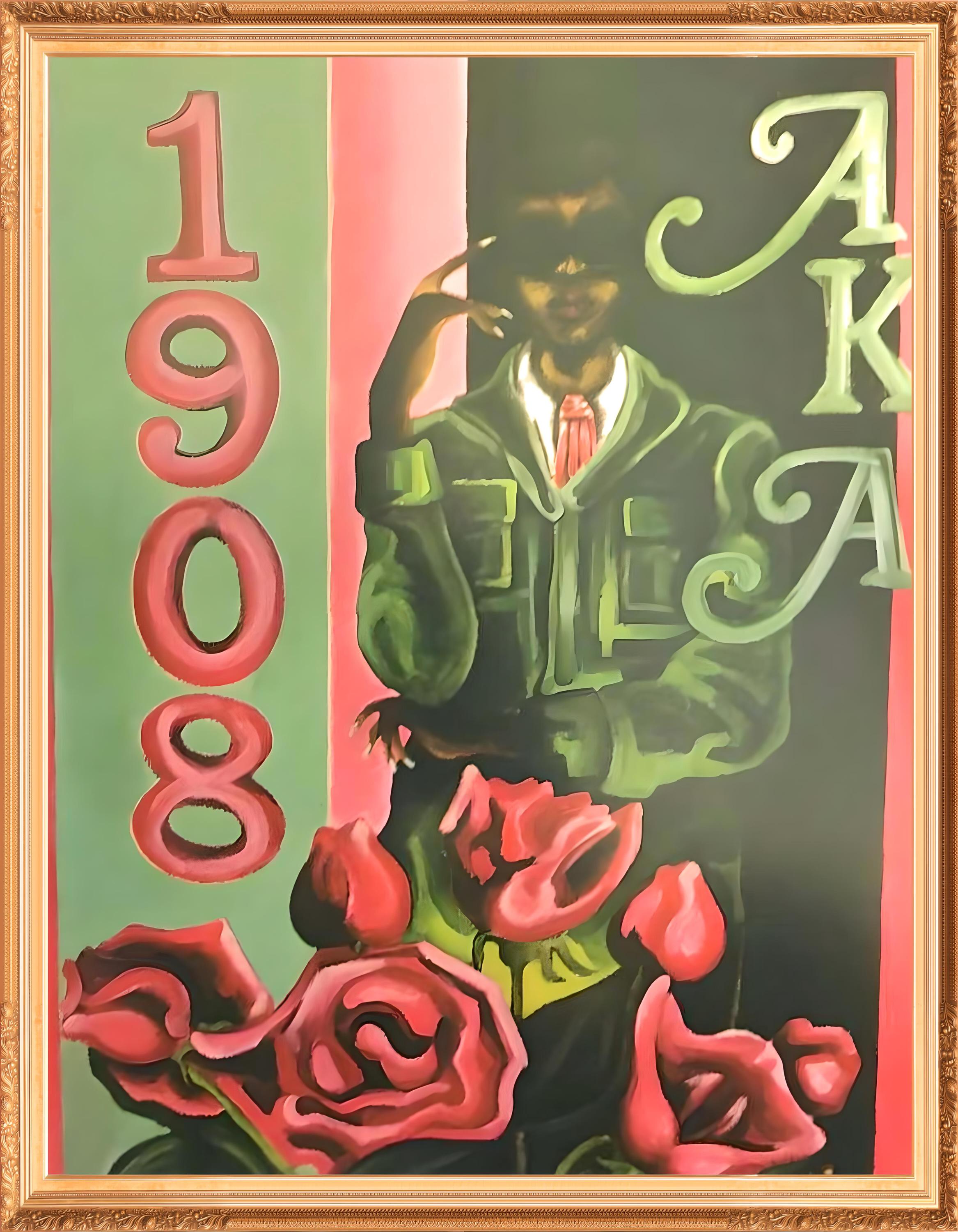 Alpha Kappa Alpha Art Print by Phillip Monroe - by Culture - Greek