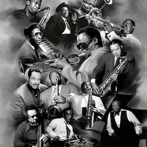Legends of Jazz by Wishum Gregory / Inspirational Art / African American Art / Black Art