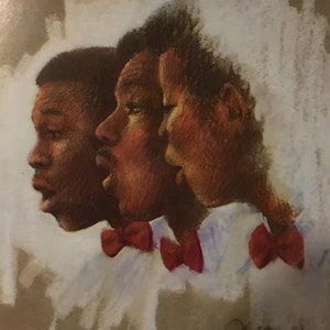 Harmony / Black Art / African American Art / Black Choir / Christian Art / Black Religious Art / Unframed / Positive Black Images Fine Art