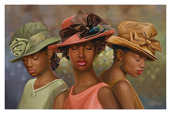 Faith, Hope and Love / Henry Lee Battle / Black Art / African
