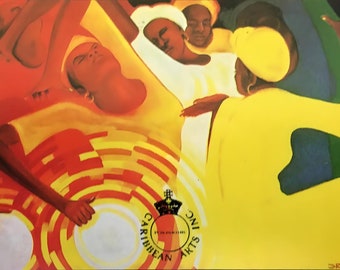 Sanctified Joy / Black Art / African American Art /  Black Religious Art / Inspirational Art / Unframed / Positive Black Images Fine Art