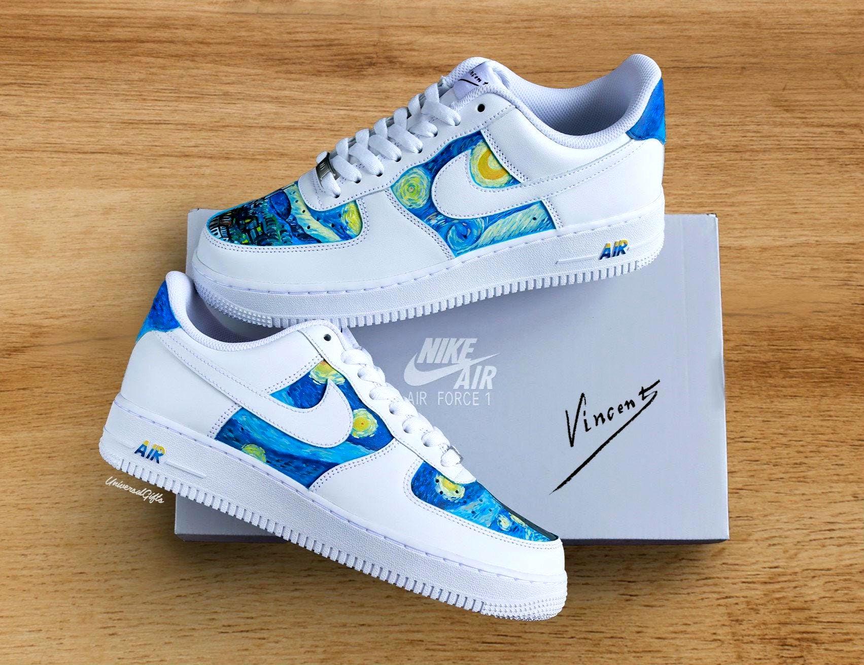 Nike air force one yellow Etsy France