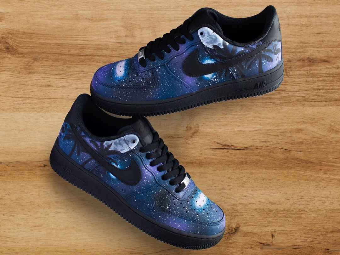 custom air force 1 galaxy