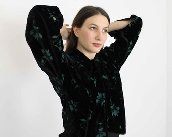 Devorè velvet blouse made in Italy -50%
