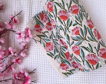 Indian Block Printed Cotton , Hand Made. India Jaipur 100% Cotton Cloth , Fabric by Yard, Dress Making Fabric