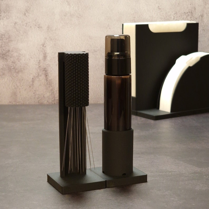 WDT Tool Set - Kaffeedosierbecher Keramik + RDT Sprühflasche + Espresso Rührnadel