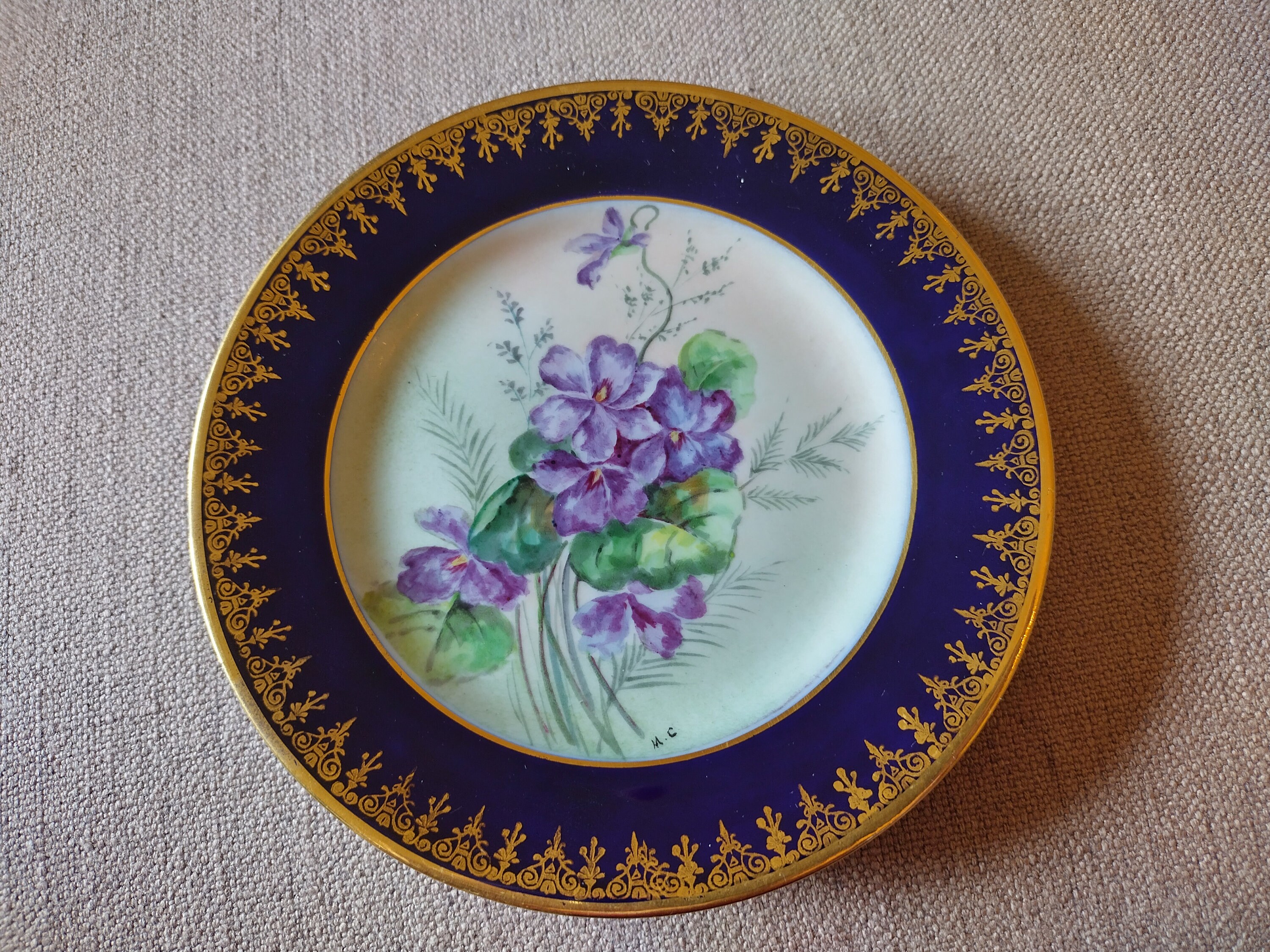 Limoges Bleu De Four - Etsy