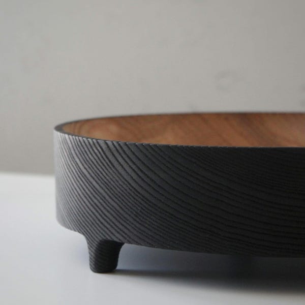 Esche Holzschale Obstschale Einweihungsgeschenk Schale Einzigartige Drechslerei Wohnkultur Minimalistische Wohnkultur Spezielles Hochzeitsgeschenk Jubiläumsgeschenk