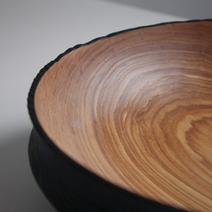 Ash Wood Bowl, Fruit bowl, Decoration bowl, Unique handmade and high quality Homeware, Natural Wood, Special gift image 6