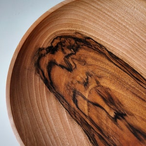 Spanish Walnut Wood Bowl, Fruit bowl, Decoration bowl, Unique handmade and high quality Homeware, Natural Wood image 3