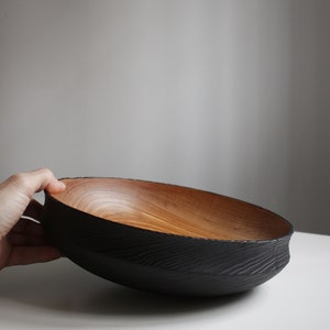 Ash Wood Bowl, Fruit bowl, Decoration bowl, Unique handmade and high quality Homeware, Natural Wood, Special gift image 10