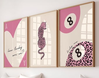 Impressions Murales Rétro Boho Avec Des Formes De Soleil Et D'arc-en