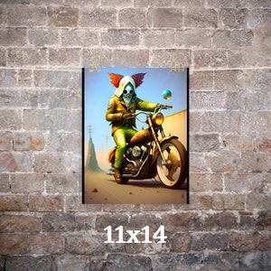 Moto Daddy Wall Art Print
