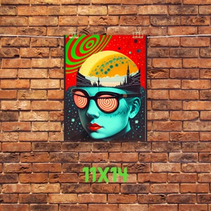 Retro Wall Art Print