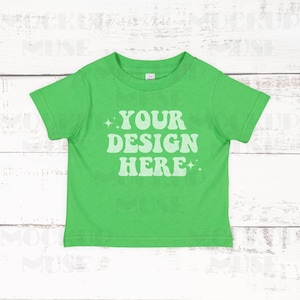 Apple Rabbit Skins 3301 Mockup Toddler Jersey Cotton Tee Mockup 3321 Mockup Bundle Rabbit Skins Mock up Boho Flatlay Mockups Baby TShirt