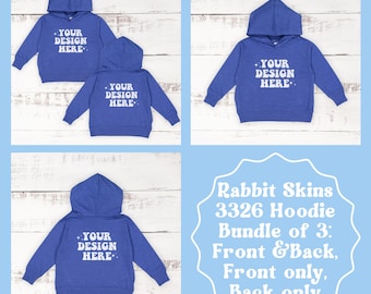 Vintage Royal Rabbit Skins 3326 Mockup Bundle Toddler Hoodie Mockup Kids Hoodie Mockup Rabbit Skins Mock up Bundle Toddler Hoodie Mock ups