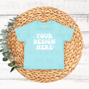 Chill Rabbit Skins 3322 Infant Fine Jersey Tee Mockup 3322 Mockup Rabbit Skins Boho Flatlay Mockups Infant Shirt Mockup Bundle Baby TShirt