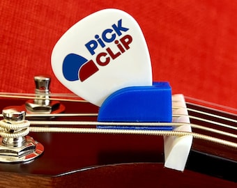 The PickClip - Soporte para púas de guitarra - Soporte para púas de clavijero