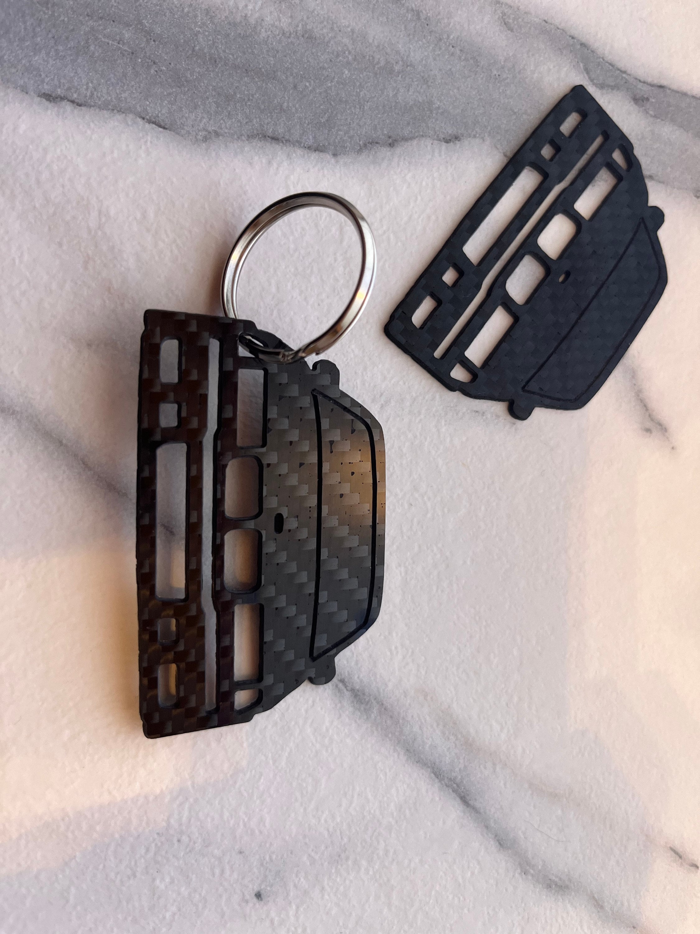 BMW E36 Real Carbon Fibre Keychain Etsy