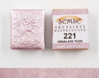 Acquerello artigianale al sale himalayano: Semse Art 221, 2 ml 1/2 pastiglia