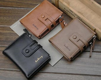 Leather Wallet Pattern PDF | Zipper Pouch Template, Card Holder Sewing Project (Digital Download)