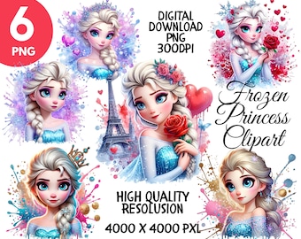 PNG Princesa Valentine Design, Elsa Valentine PNG, Clipart Frozen, Decorações para Festa de Aniversário da Elsa Frozen, Frozen Splash, Convite Frozen