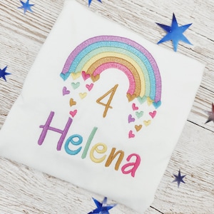 1 birthday shirt girl, birthday shirt rainbow, birthday 1 2 3 4 5 6 7 8 9 birthday shirt 2 birthday shirt 3 image 8