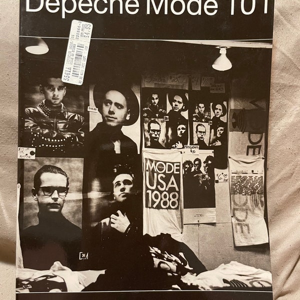 Depeche Mode 101 Sheet Music Book for Guitar Piano