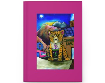 Hardcover Notizbuch in Leopard (Miki, #12) - Baker's Dozen Whimsical Hardcover Notizbuch