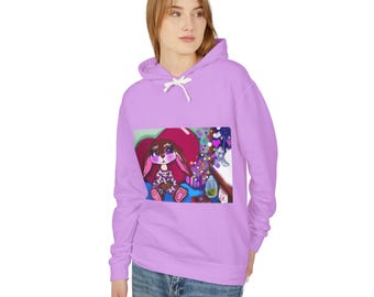 Sudadera con capucha RE-Vamp con diseño de conejo (Perséfone, n.° 14) - Baker's Dozen - Sudadera con capucha de diseño casual