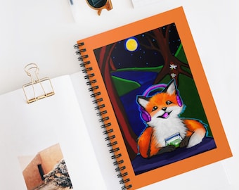Spiral-Bound Journal in Fox (Ross, #6) - Baker's Dozen Whimsical Softbound Journal