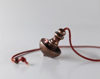 Brass Carnelian Spark Pendulum: Energy Healing, Dowsing Tool
