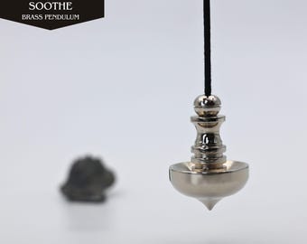 Sacred Soothe Healing Pendulum 5cm Energy Balancer Chakra Cleansing Tool Spiritual Gemstone Gift Meditation Decor