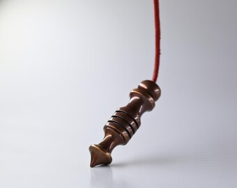 Brass Eye of Shiva Pendulum, Reiki Energy Healing (5cm)