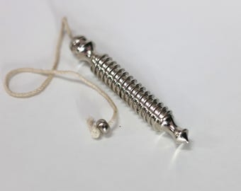 Brass Pendulum: Reiki Healing, 9 Chakras, Meditation Tool (8.8cm)