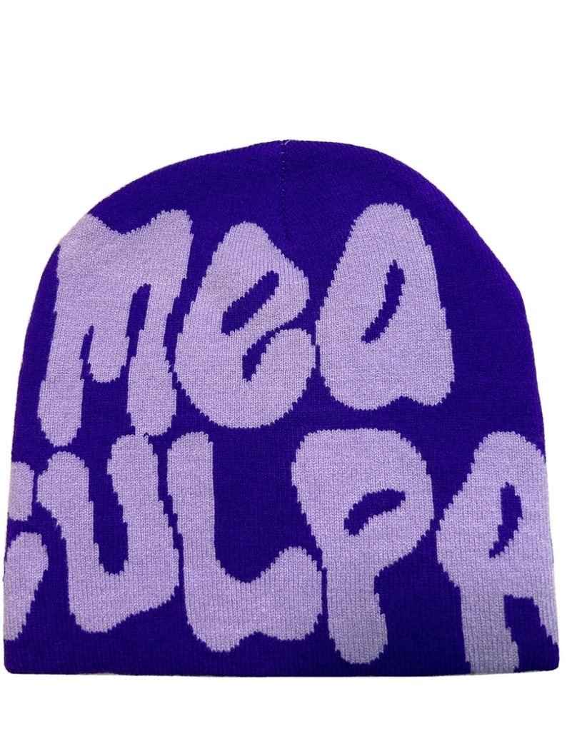 Mea Culpa Beanie, Skull Cap, Hat, Beanie Etsy