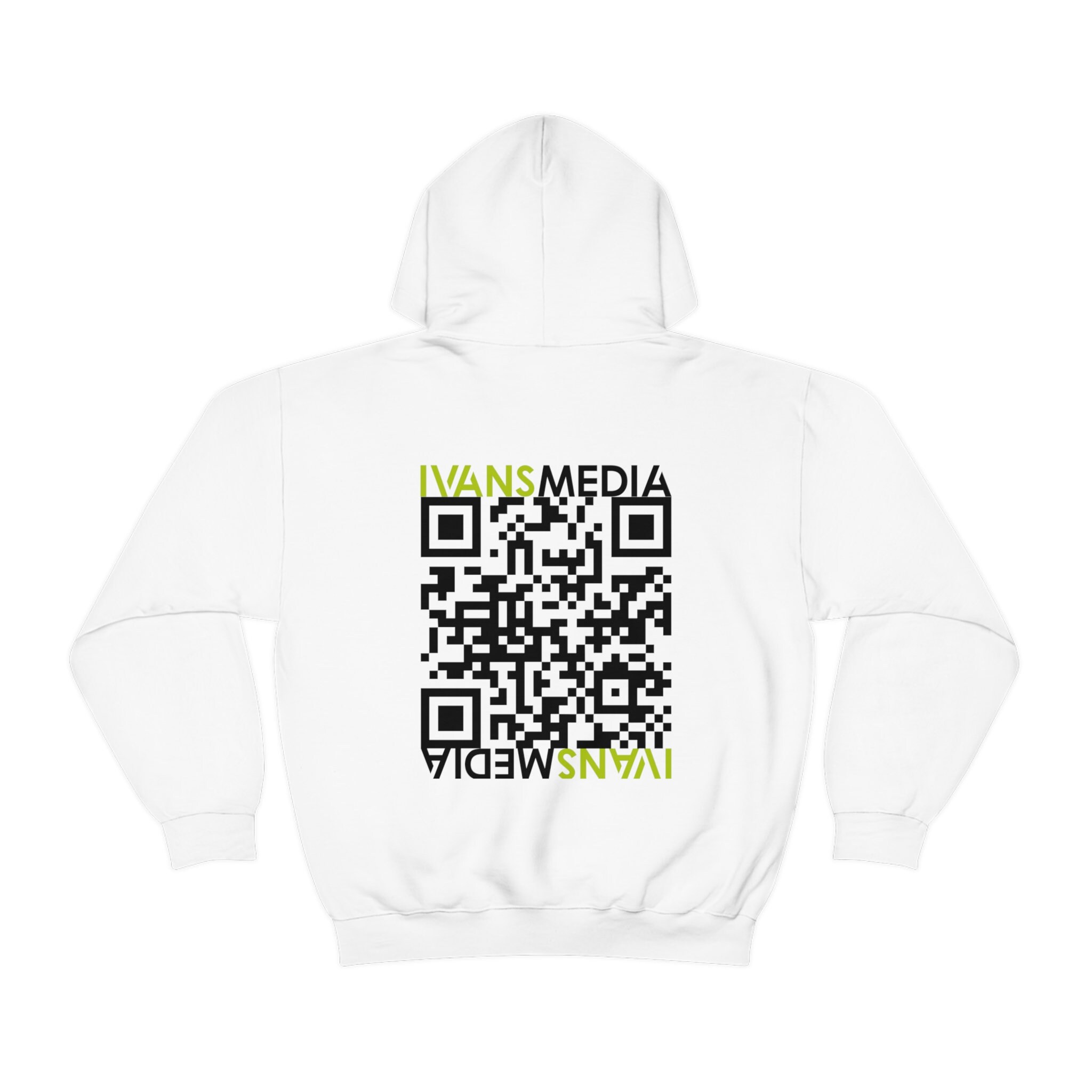 Cozy Hoodie With Augmented Reality Wings on the Back Scan Etsy