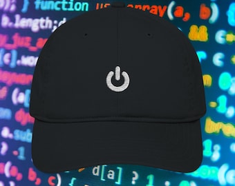 Power Hat - Internet Hat, Computer Hat, Coder Gift, Software Developer Hat, PC Builder Gift, Tech Geek Gift, Nerd Hat, Engineer Hat, Gadget