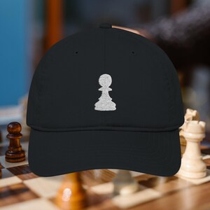 Pawn Chess Piece Hat - Chess Hat, Chess Cap, Pawn Hat, Chess Gift, Chess Player Gift, Chess Lover Gift, Chess Piece Print
