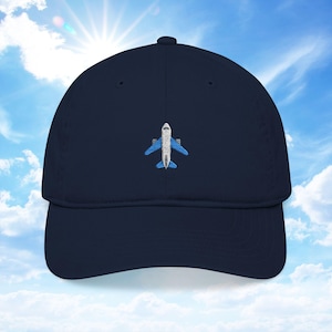 Airplane Hat - Aeroplane Hat, Aircraft Hat, Pilot Hat, Stewardess Gift, Air Traffic Controller Gift, Aviation Gift, Student Pilot Hat