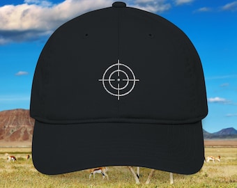 Czapka Aim Target – tarcza strzelecka, celownik, czapka gamingowa, czapka gracza, czapka do strzelania, czapka myśliwska, prezent dla myśliwego, czapka do rzutek