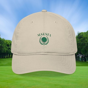 Gorra Augusta - Gorra de golf, regalo para golfistas, gorra Augusta, gorra de golf, regalo para golfistas, regalo para aficionados al golf, regalo para golfistas, putt, par, bogey