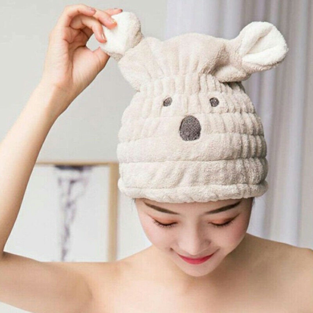 Cute Hair Drying Turban Quickdry Wrap for Women Soft and Etsy UK