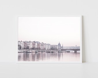Budapest City Skyline Photography,Hungarian Architecture and Buildings, Europe Travel, Digital Download Print Minimalist Wall Art Decor