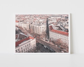 Budapest City View Photography, Hungarian Architecture and Buildings, Europe Travel, Digital Download Print, Vintage Wall Art Decor