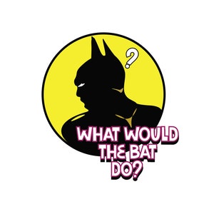 Comic book superhero, t-shirt design, PNG image file, vector art file, custom shirt design, SVG image, cartoon drawing, clipart, bat logo