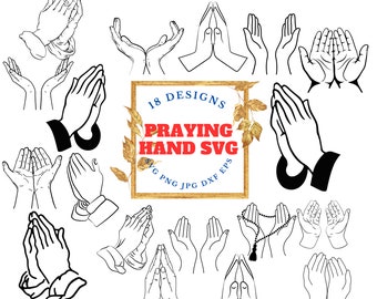 Praying Hands SVG Design,Praying Hands PNG Bundle, Praying Hands Clipart,Prayer Svg, Prayers Svg, Praying Hand Clipart, Pray Svg, God Svg