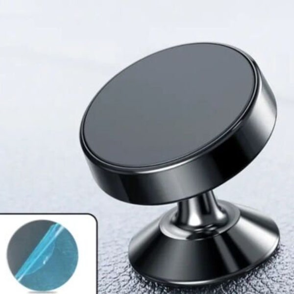 Universal Magnetic Mobile Phone Holder Mount - Car Dashboard - Dash Mobile Rotate 360 Swivel